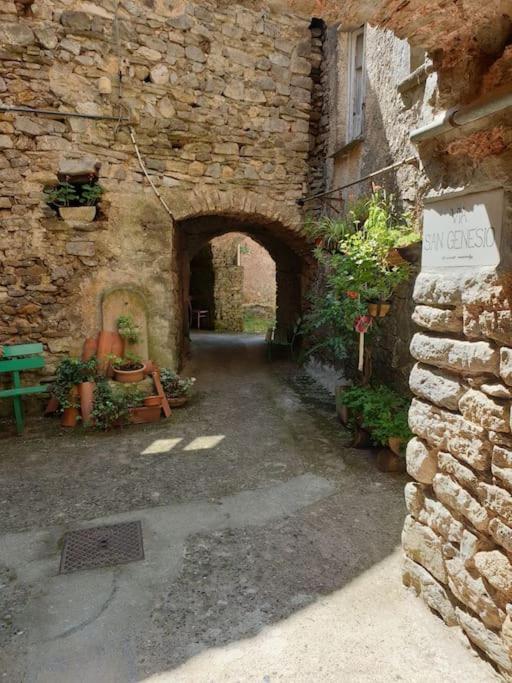Maison De Village Avec Piscine Au-Dessus Des Cinque Terre Madonna del Trezzo Exteriör bild