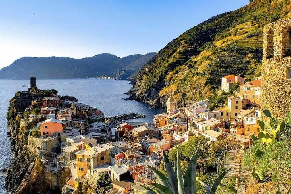 Maison De Village Avec Piscine Au-Dessus Des Cinque Terre Madonna del Trezzo Exteriör bild