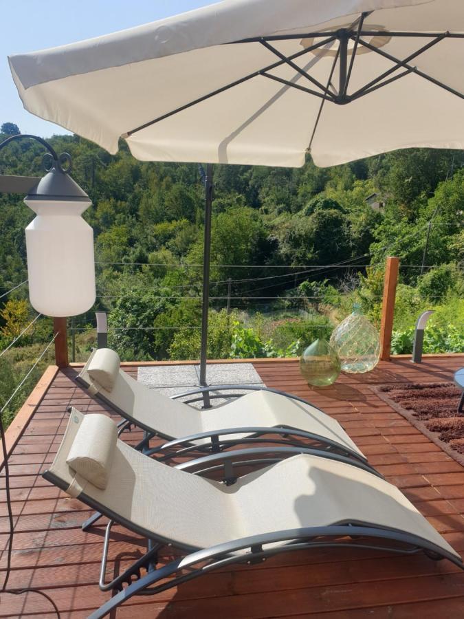 Maison De Village Avec Piscine Au-Dessus Des Cinque Terre Madonna del Trezzo Exteriör bild